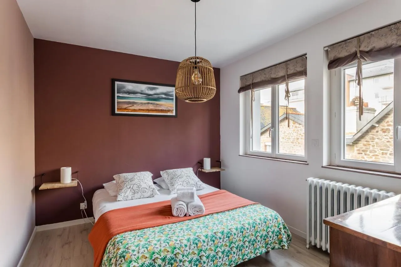 Les Abimes, Beau Logement Avec 2 Chambres Avec Parking سان مالو 0*, سان مالو فرنسا